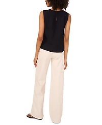 Vince Camuto Women's Embroidered Sleeveless Top