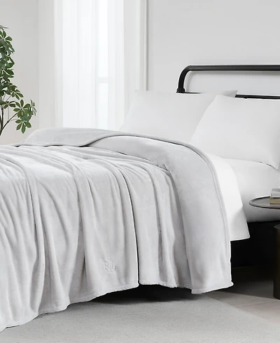 Lauren Ralph Micromink Plush Blanket