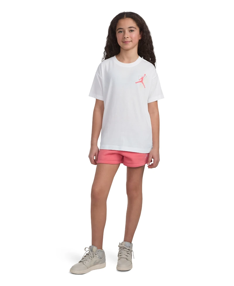 Jordan Big Girls Take Flight Short Sleeve Tee