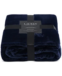 Lauren Ralph Micromink Plush Blanket