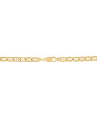 Lightweight Polished Mariner Link 20" Chain Necklace (5.5MM) in 14k Gold