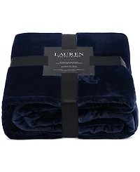 Lauren Ralph Micromink Plush Blanket