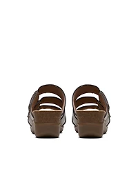 Clarks Collection Women's Calenne Lily Wedge Sandals