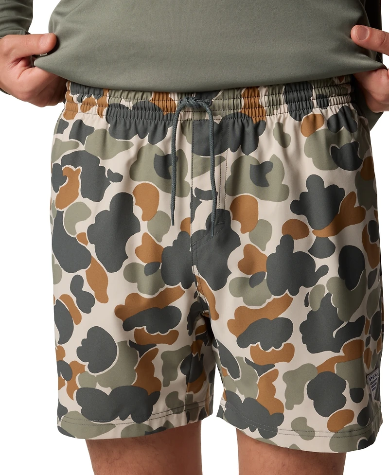 Columbia Men's Pfg Rambler Printed Water Short