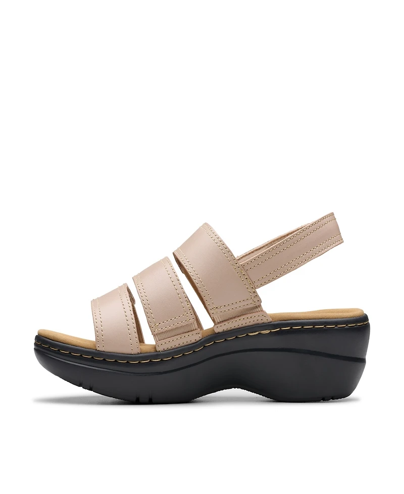 Clarks Collection Women's Merliah2 Bali Wedge Sandals