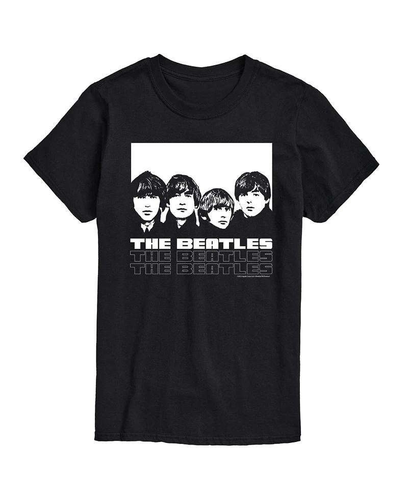 Airwaves Men's The Beatles Group Short Sleeve T-Shirt