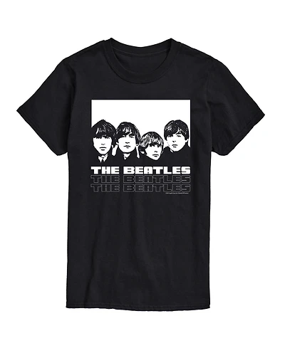 Airwaves Men's The Beatles Group Short Sleeve T-Shirt