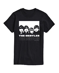 Airwaves Men's The Beatles Group Short Sleeve T-Shirt