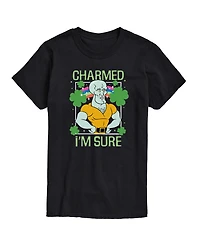 Airwaves Men's SpongeBob SquarePants Charmed I'm Sure Short Sleeve T-Shirt
