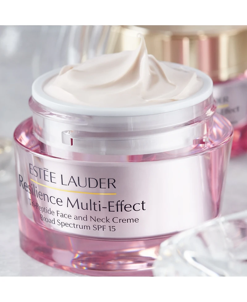 Resilience Multi-Effect Tri-Peptide Face & Neck Cream Moisturizer Spf 15 for Dry Skin, 1.7-oz.
