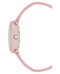 Armitron Kid's Quartz Dottie Pink Silicone Watch, 30mm