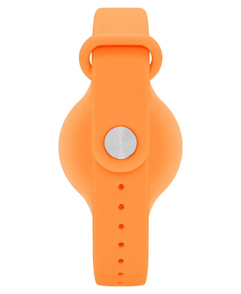 Armitron Kid's Quartz Happy Pals Orange Silicone Watch, 38mm