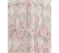 Juniors' Twist-Front Shoulder-Tie Midi Dress
