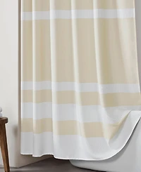 Madison Park Spa Waffle 3M-Scotchgard Shower Curtain, 72" x