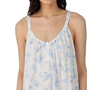 Lauren Ralph Women's Double-Strap V-Neck Short Nightgown