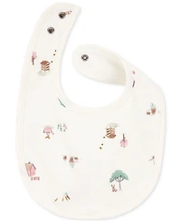 Carter's Baby Girls Floral Bibs, 3 Pack