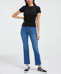 Good American Women's Super Stretch Baby T-Shirt
