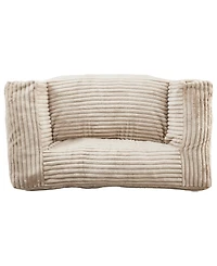 Primo International 26" Corduroy Foam Bean Bag Sofa