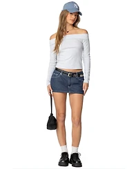 Edikted Women's Claudie Fold Over Top