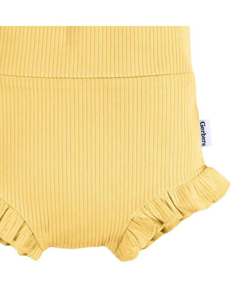 Gerber Baby Girls Bubble Shorts