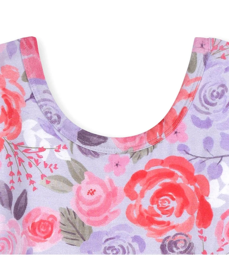 Gerber Toddler Girls Pink Lemonade Short Sleeve Twirl Dress