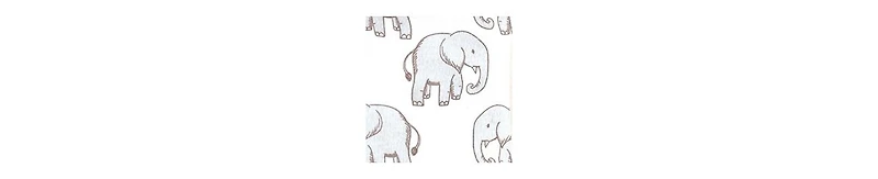 Hudson Baby Infant Cotton Bib and Sock Set 8pk, Modern Safari Animals, One Size