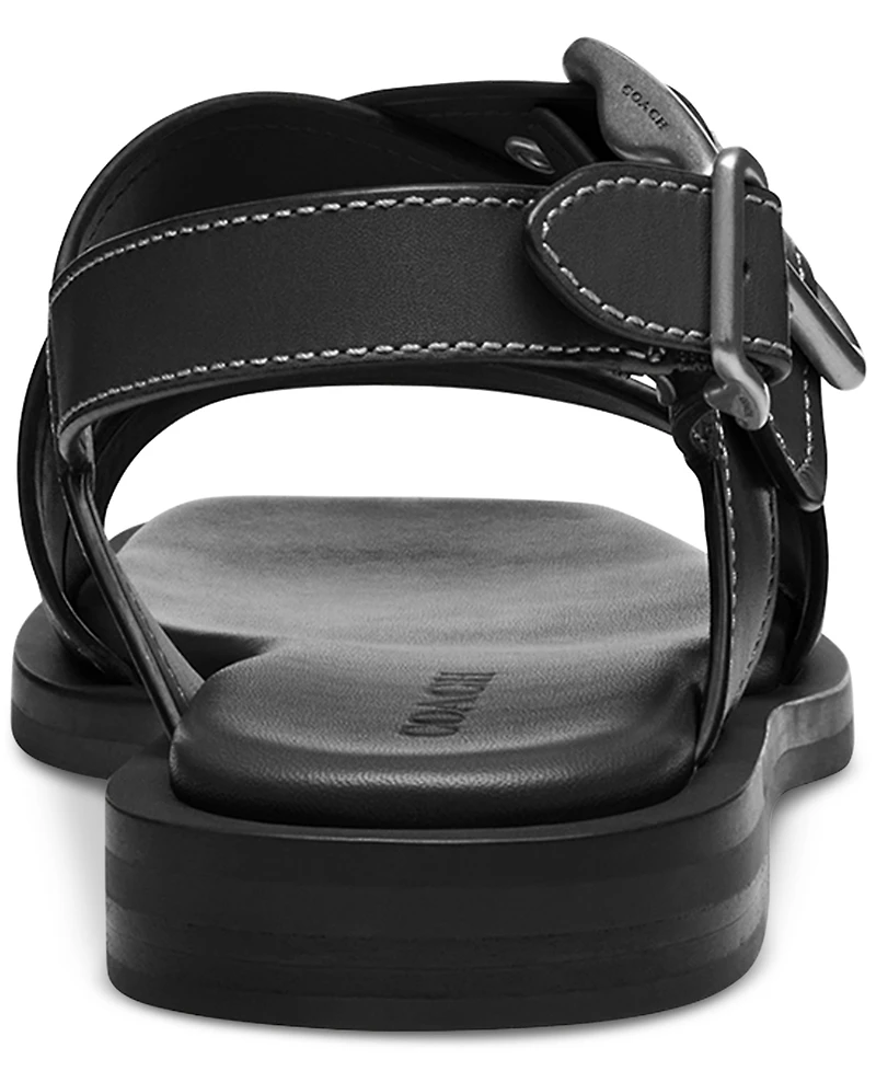 Coach Women's Archival Buckled Flat Sandals