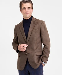 Nautica Men's Modern-Fit Faux-Suede Sport Coat