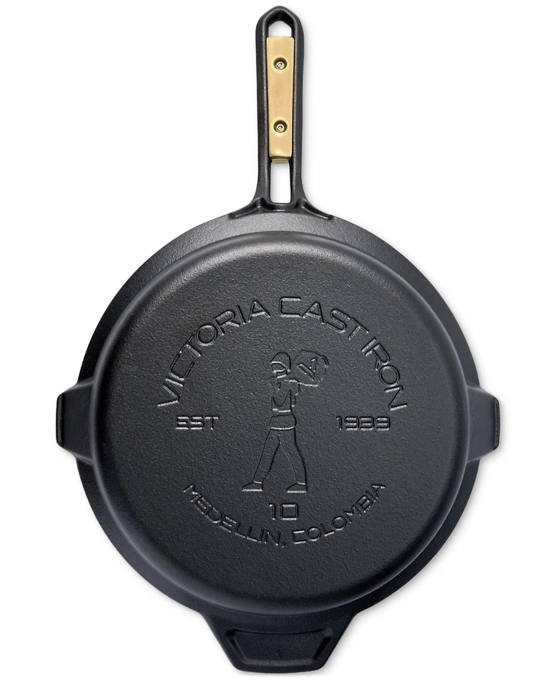 Victoria Signature Series 10" Cast Iron Skillet
