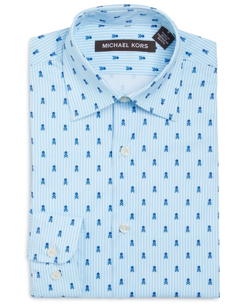 Michael Kors Big Boys Collared Classic Shirt
