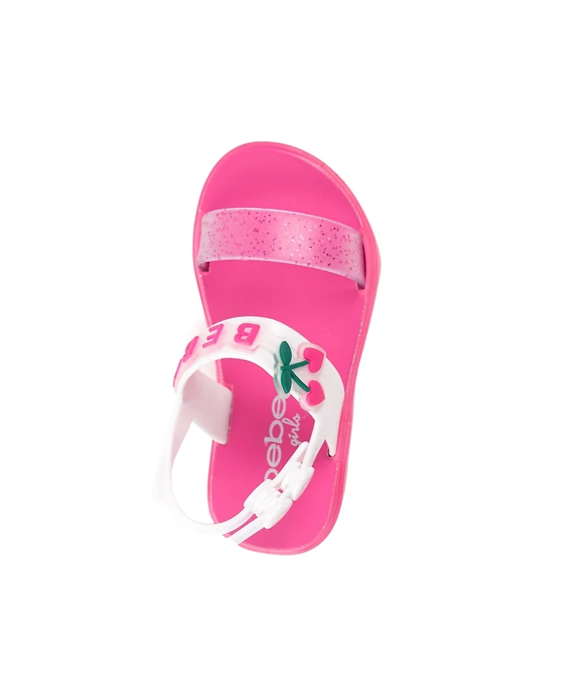 Bebe Toddler Girls Cute and Comfortable Summer Sandals