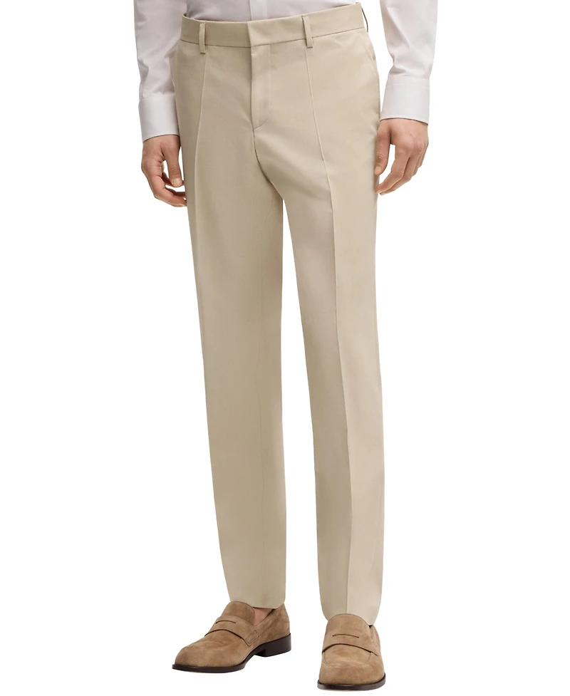 Boss by Hugo Men's Stretch Chiffon Formal Trouser Pants