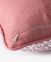 Charter Club Embroidered Tiles Decorative Pillow, 20" x 20", Exclusively at Macy's