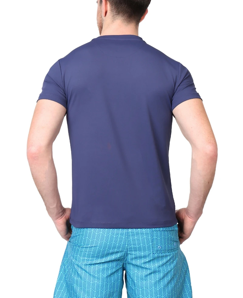 Tailorbyrd Big & Tall Solid Performance Short Sleeve Rashguard