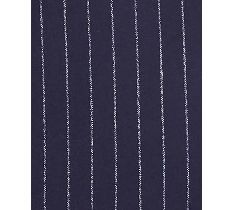 Tayion Collection Men's Classic-Fit Pinstripe Double-Breasted Suit Separate Vest