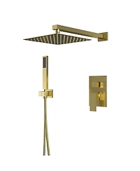 10 Inch Square Bathroom Shower Combo Set