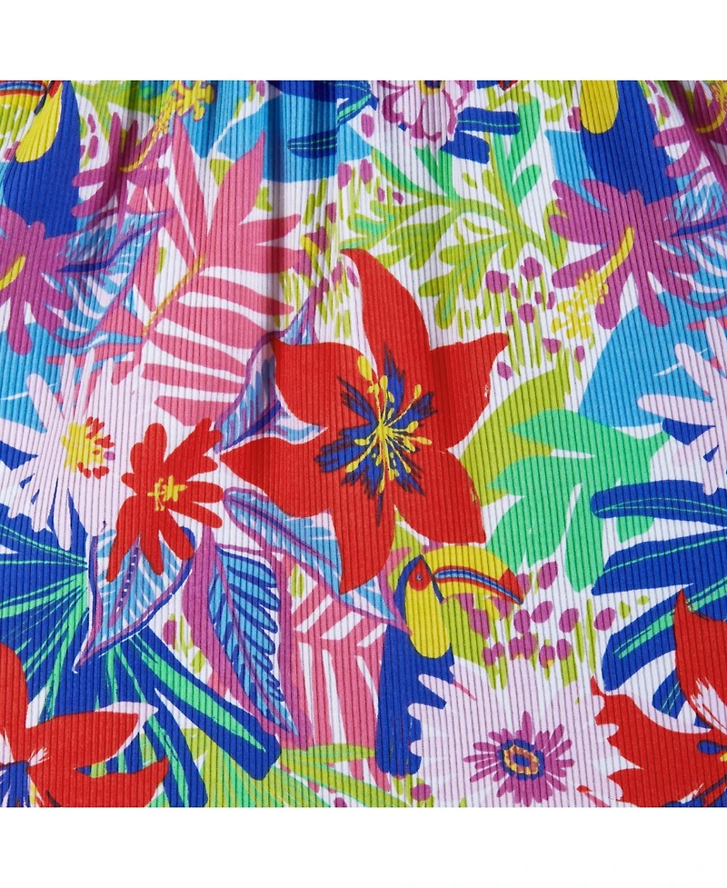 Andy & Evan Toddler Girls Toddler/Child Tropical Print Dress