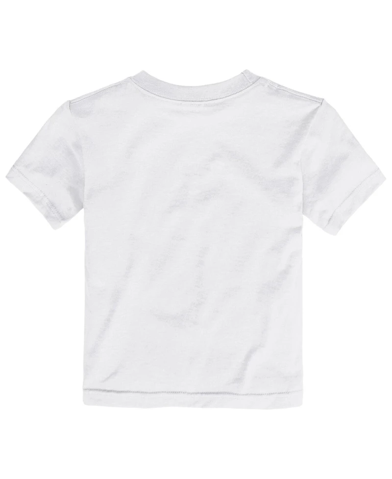 Outerstuff Toddler White Super Bowl Lix Crawfish T-Shirt