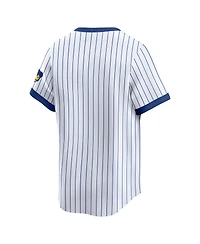 Nike Men's White Chicago Cubs Throwback Cooperstown Collection Limited Jersey