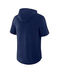 Fanatics Men's Athletic Navy Denver Nuggets Pass Legend Hooded T-Shirt