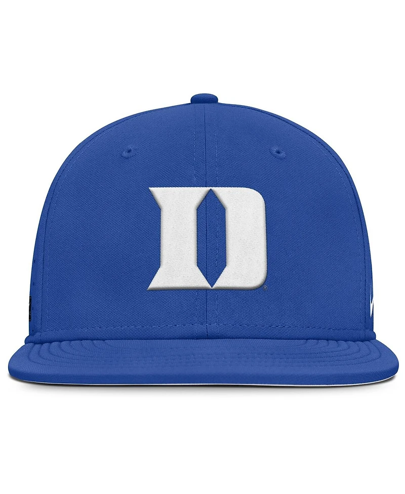 Nike Men's Royal Duke Blue Devils On-Field Dugout True Performance Fitted Hat