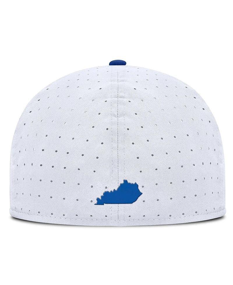 Nike Men's White Kentucky Wildcats On-Field Dugout True Performance Fitted Hat