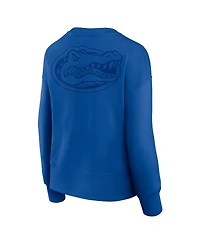 Fanatics Women's Royal Florida Gators Supersoft Flow Fleece Pullover Sweatshirt