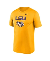 Nike Men's Gold Lsu Tigers Lockup Legend Performance T-Shirt