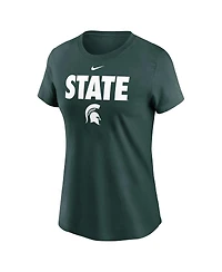 Nike Women's Green Michigan State Spartans Local Ultimate Chant T-Shirt