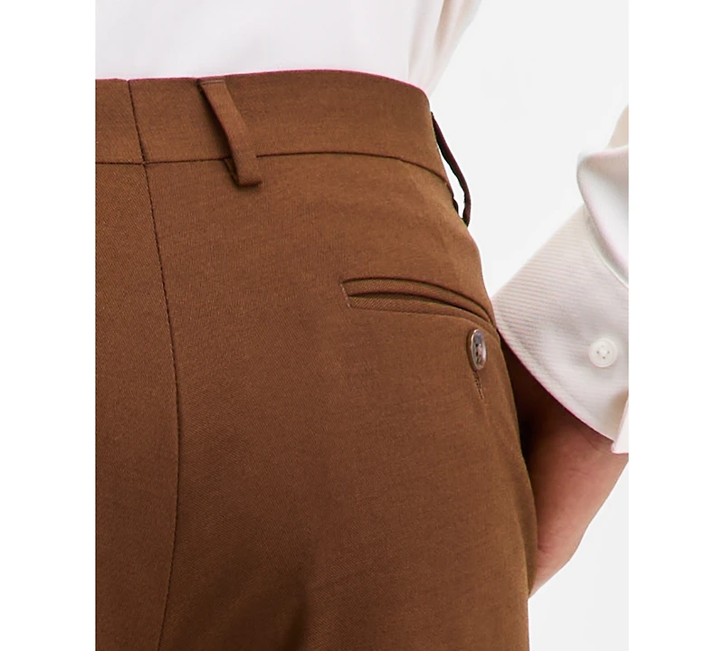 Tayion Collection Men's Classic-Fit Solid Suit Separate Pants