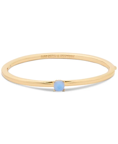 Kate Spade New York Gold-Tone Color Cubic Zirconia Bangle Bracelet