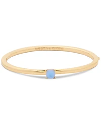 Kate Spade New York Gold-Tone Color Cubic Zirconia Bangle Bracelet