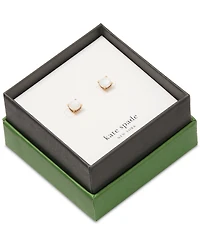 Kate Spade New York Gold-Tone Color Cubic Zirconia Stud Earrings