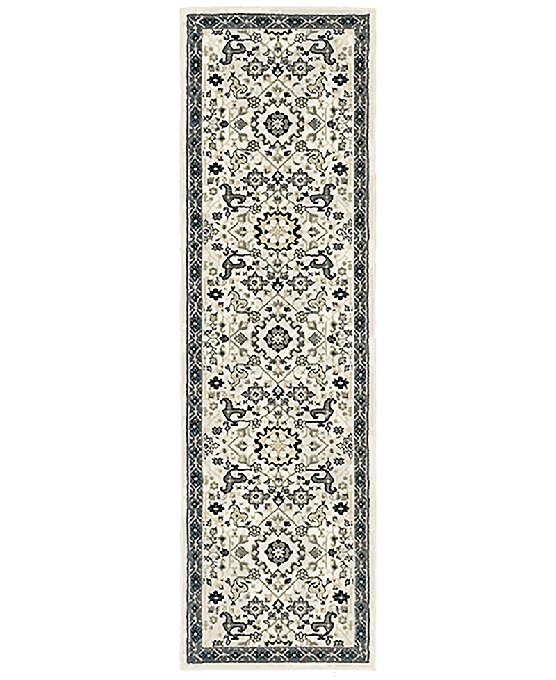 Oriental Weavers Bowen 073J2 2'3" x 7'6" Runner Rug